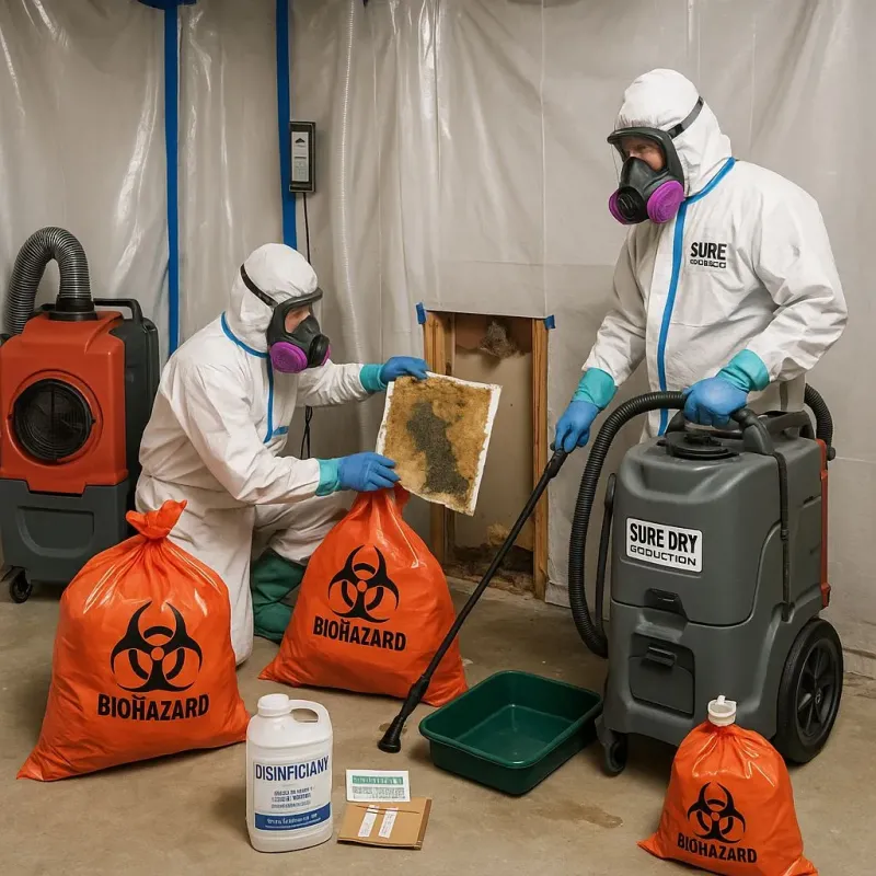Contaminated Water Handling Protocols process in Carnot-Moon, PA